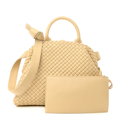 Bottega Veneta Nappa Intrecciato Padded The Handle Tote Porridge 1 of 11