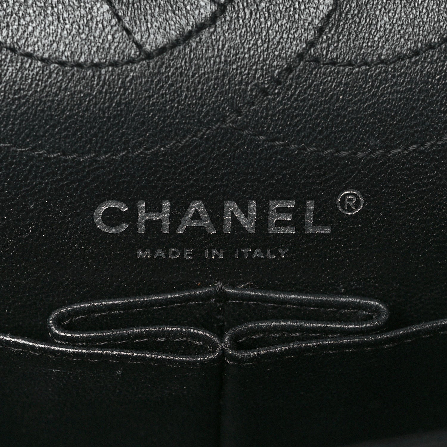 Chanel Glazed Calfskin Quilted 2.55 Reissue 226 Flap So Black 6 of 9