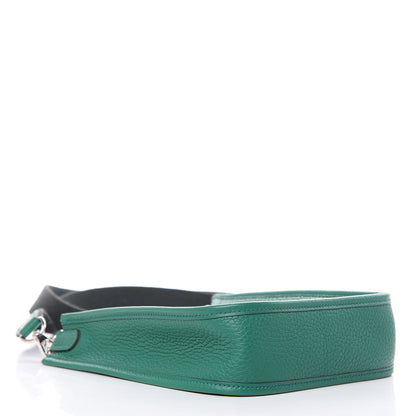 Hermes Taurillon Clemence Amazone Evelyne TPM Vert Vertigo 4 of 11