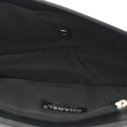 Chanel Sheepskin Quilted Vintage Mademoiselle Flap Black 5 of 12