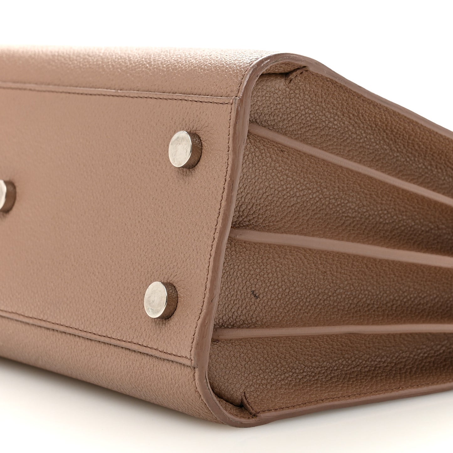 Grained Calfskin Baby Sac De Jour Pale Blush