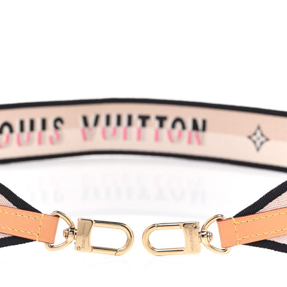 Louis Vuitton Jacquard Speedy Bandouliere 20 Shoulder Strap Black 3 of 4