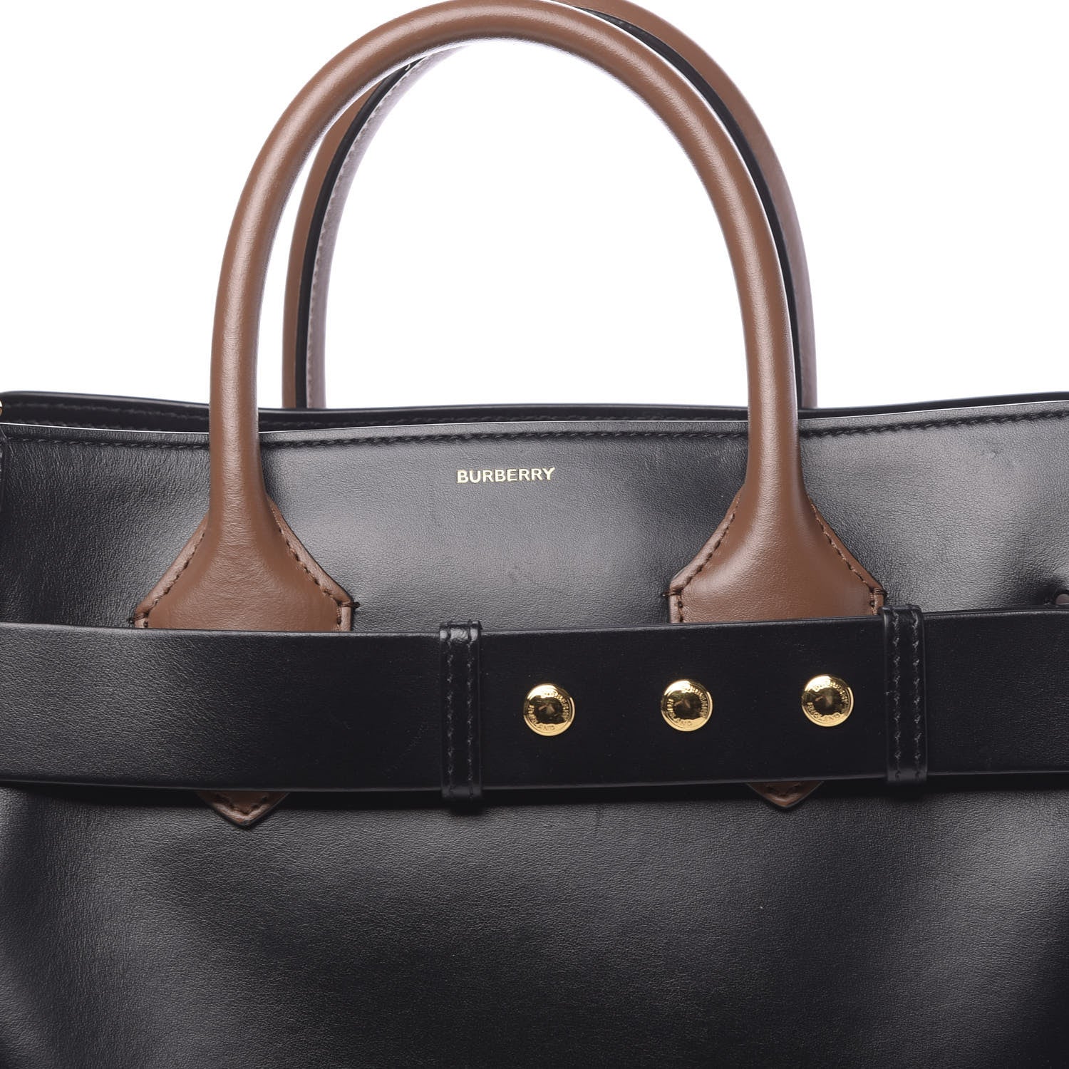 Burberry Smooth Calfskin Medium Belt Bag Black 9 of 9