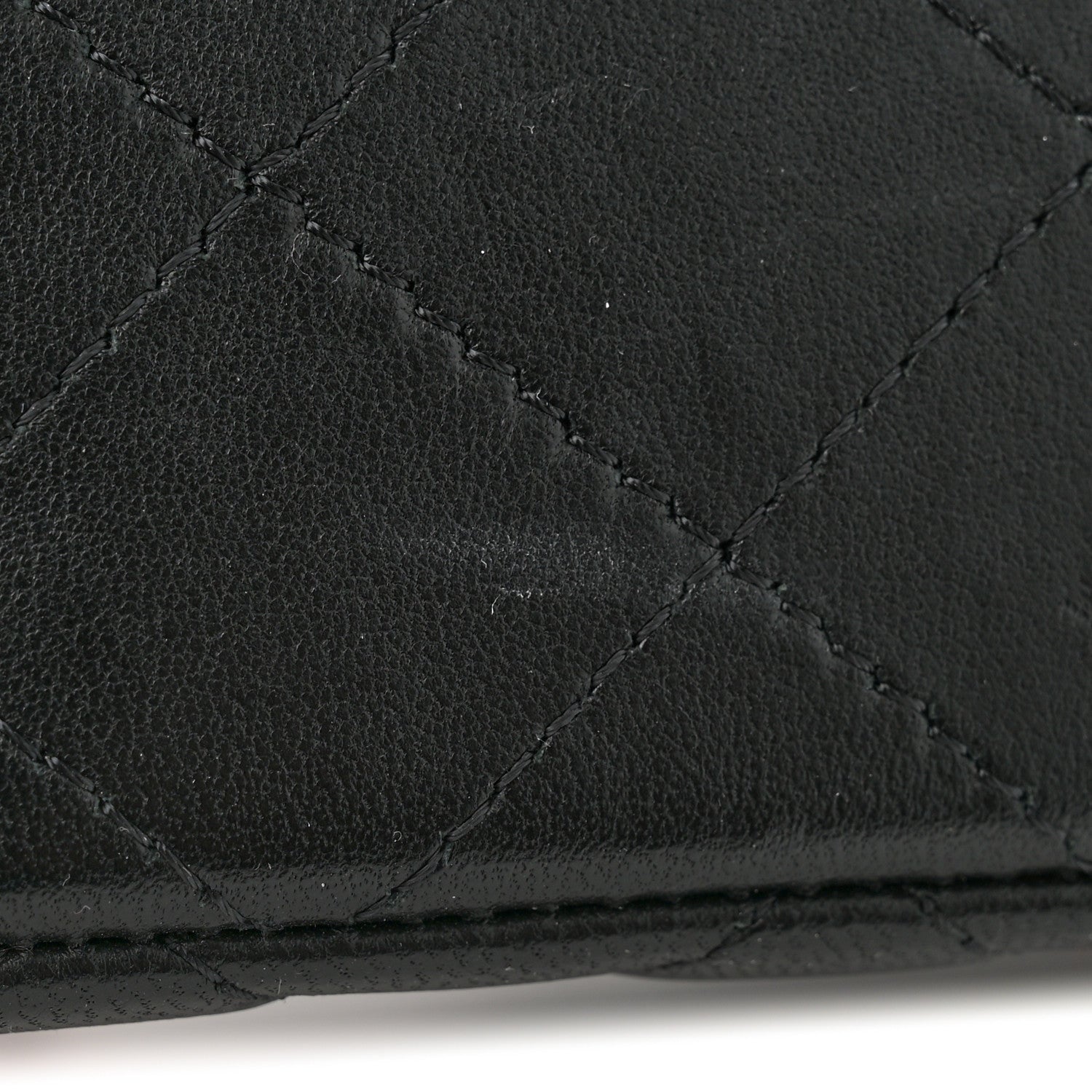 Chanel Lambskin Quilted Mini Rectangular Flap Black 11 of 12