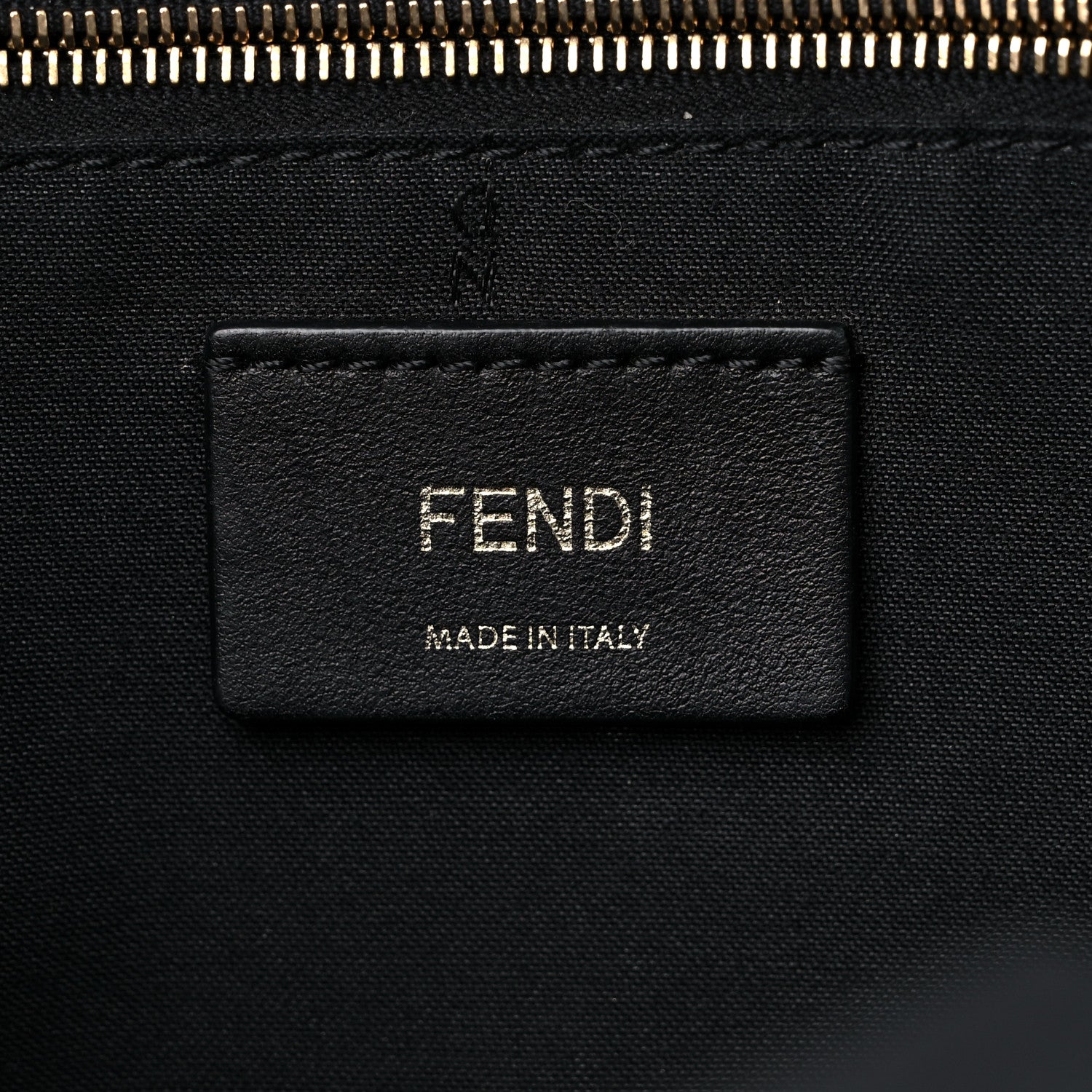 Fendi Nappa FF 1974 Embossed Mini Backpack Black 6 of 14