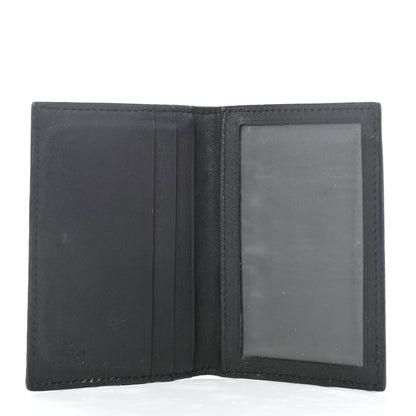 Gucci Guccissima Margaux Calfskin Avel Train Pass Card Case Black 4 of 4