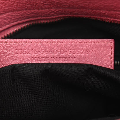 Balenciaga Agneau Classic Silver Hardware Velo Rose Hortensia 6 of 10