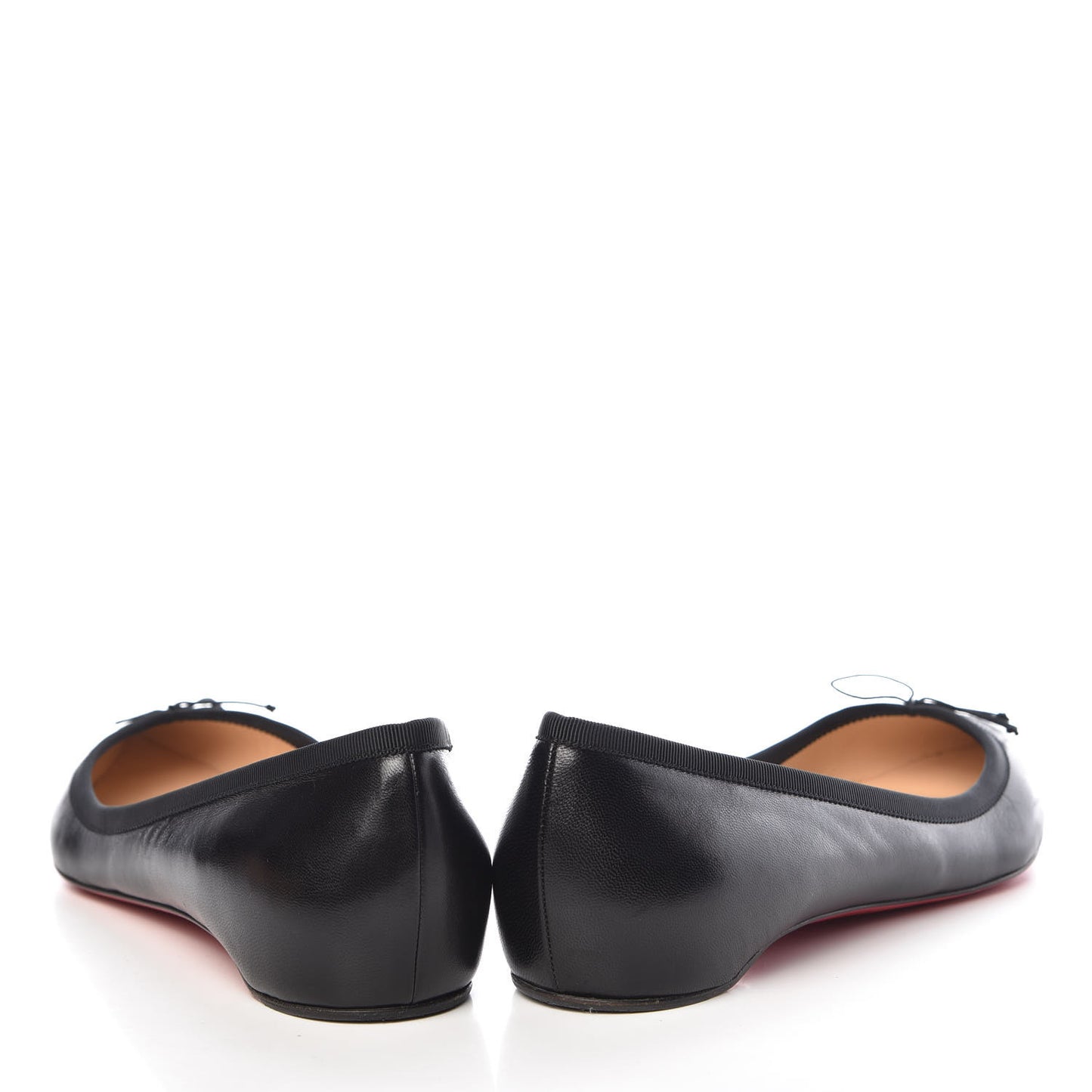 Shiny Nappa Solasofia Flats 39 Black