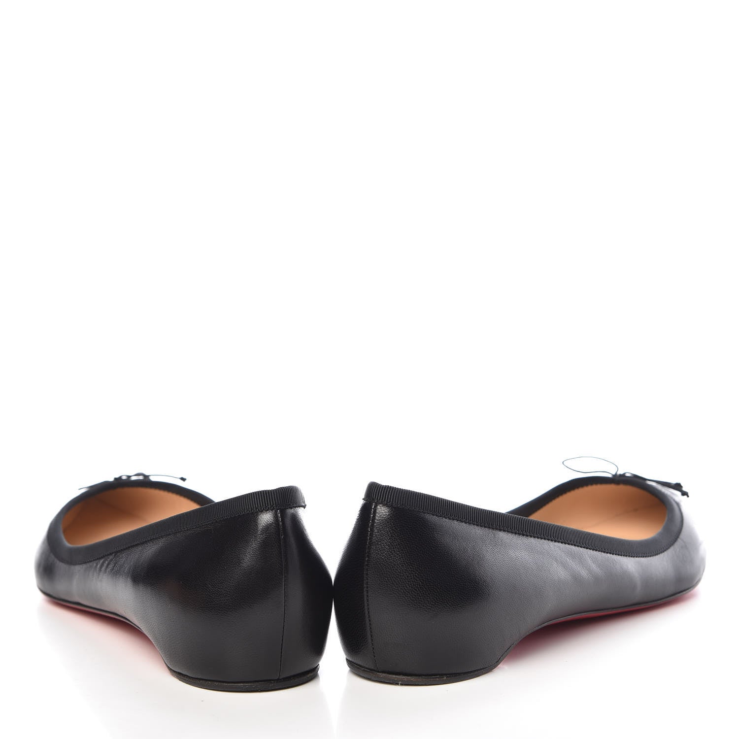 Christian Louboutin Shiny Nappa Solasofia Flats 39 Black 6 of 17