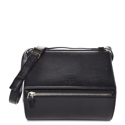 Givenchy Textured Calfskin Medium Pandora Box Crossbody Bag Black 1 of 7