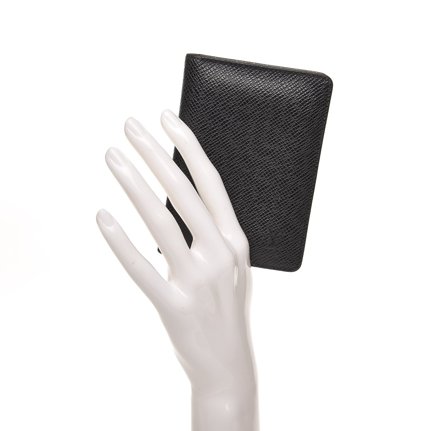 Taiga Vertical ID Card Holder Ardoise