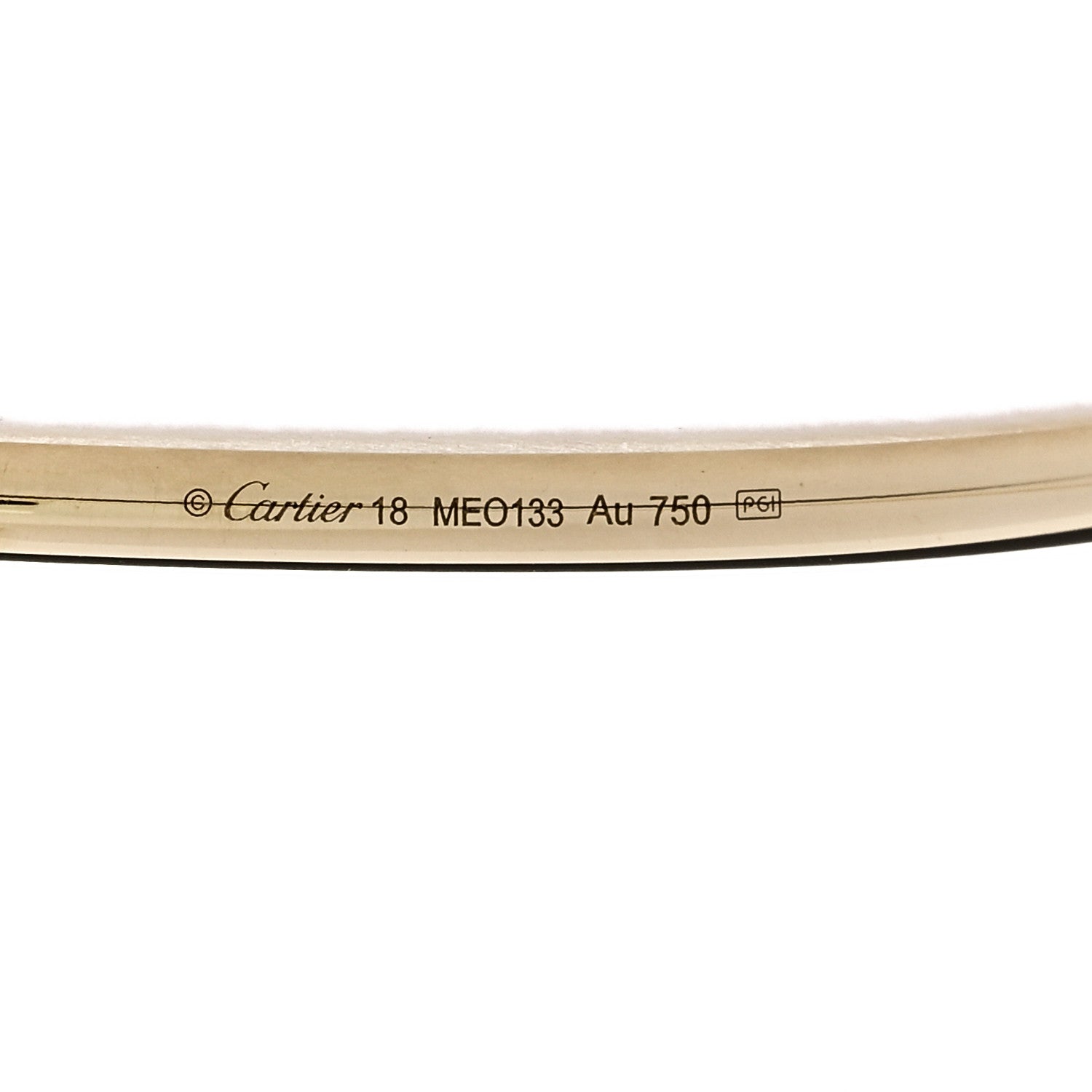 Cartier 18K Yellow Gold Small Juste Un Clou Bracelet 18 3 of 5