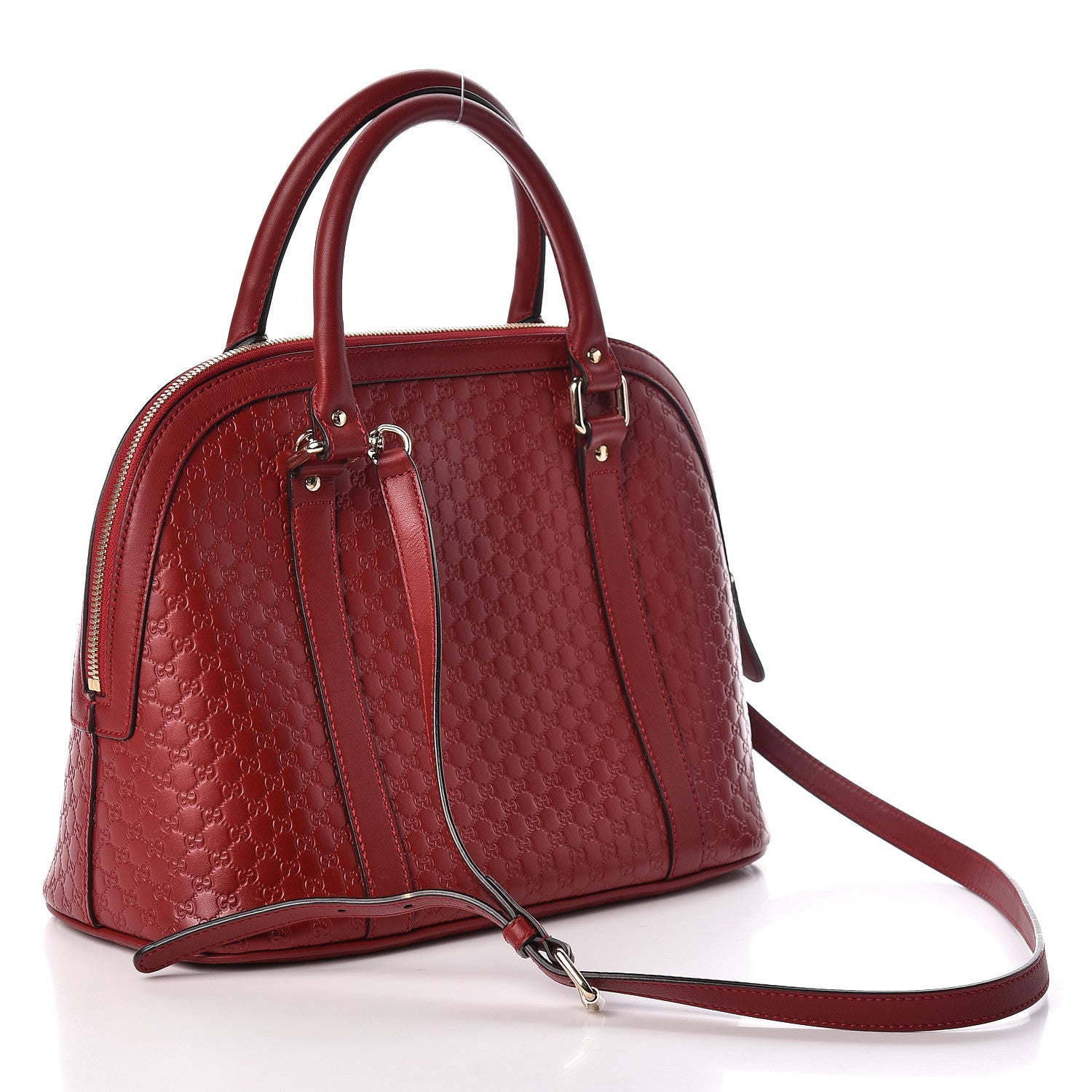 Gucci Microguccissima Medium Dome Bag Red 3 of 10