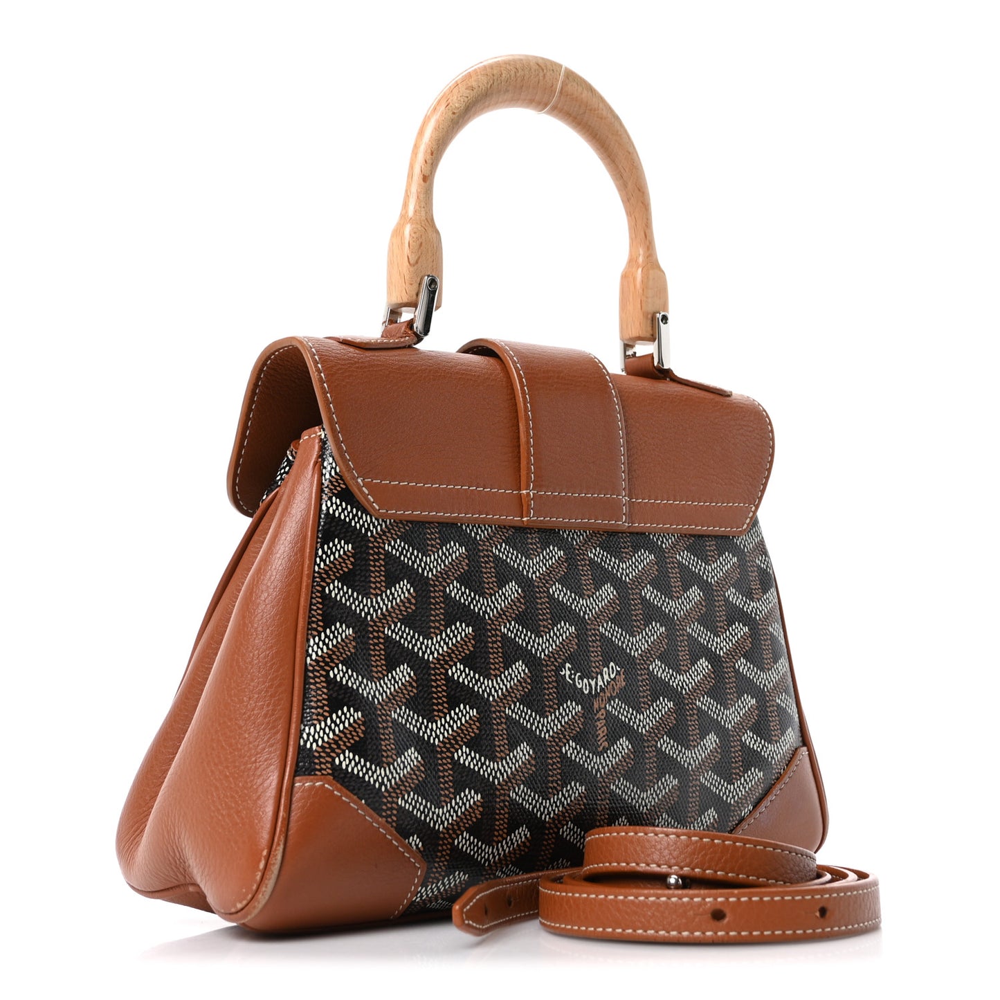 Goyardine Mini Saigon Black Gold