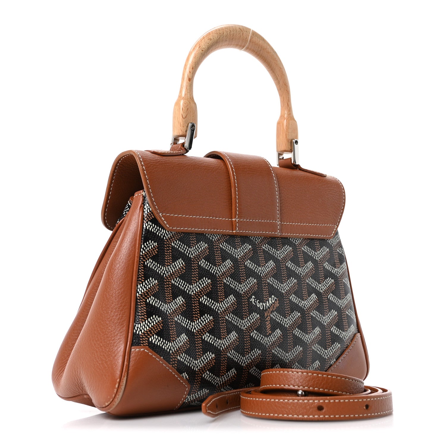Goyard Goyardine Mini Saigon Black Gold 3 of 9