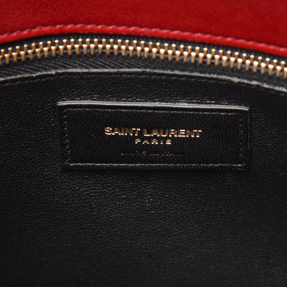 Saint Laurent Calfskin Small Sac De Jour Oxblood 8 of 12