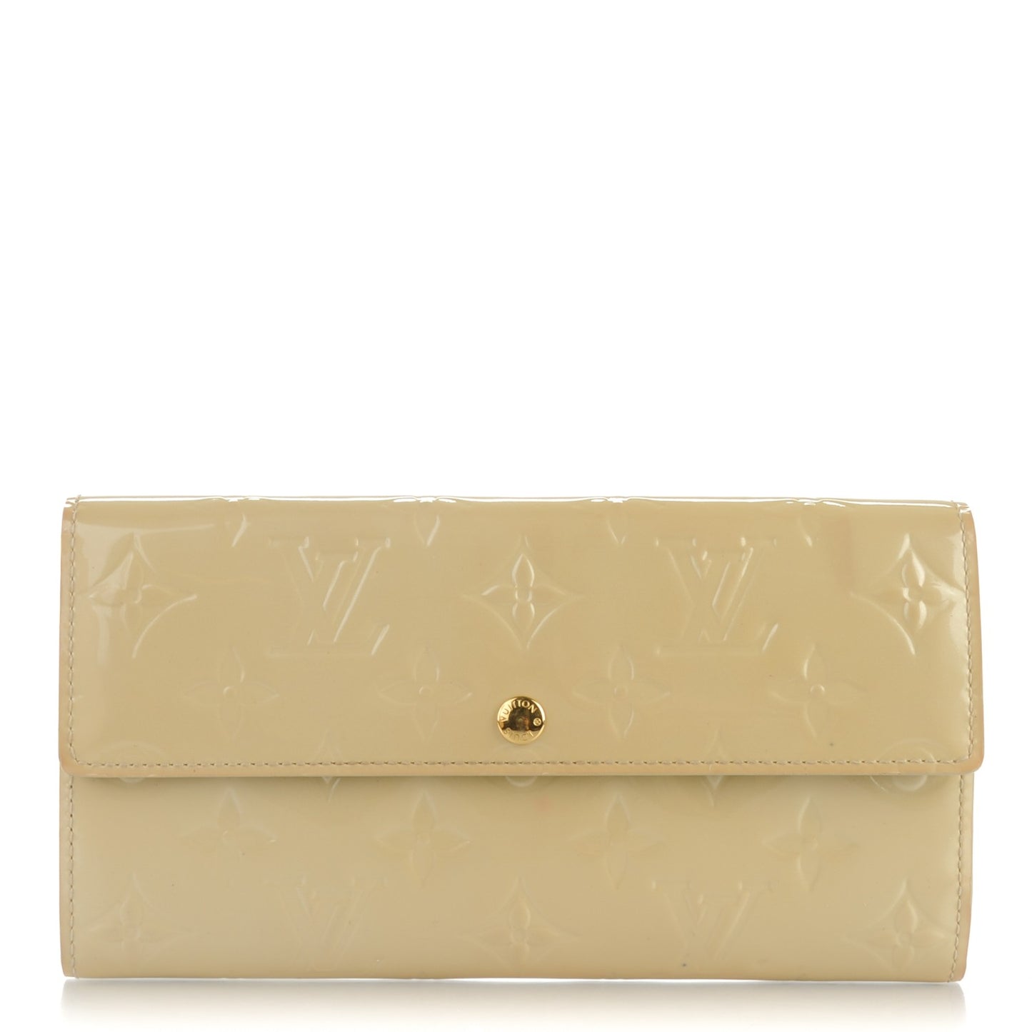 Vernis Sarah Wallet Blanc Corail