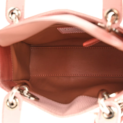Christian Dior Lizard Gradient Mini Lady Dior Pink 5 of 10