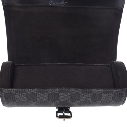 Louis Vuitton Damier Graphite 3 Watch Travel Case 5 of 10