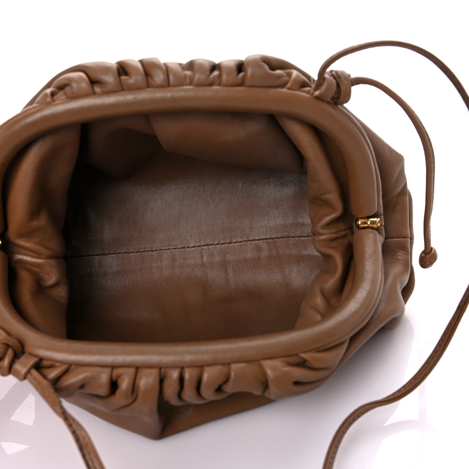 Bottega Veneta Butter Calfskin The Mini Pouch Cammello 6 of 18