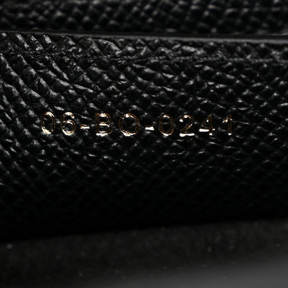 Christian Dior Grained Calfskin Saddle Bag Black 7 of 11