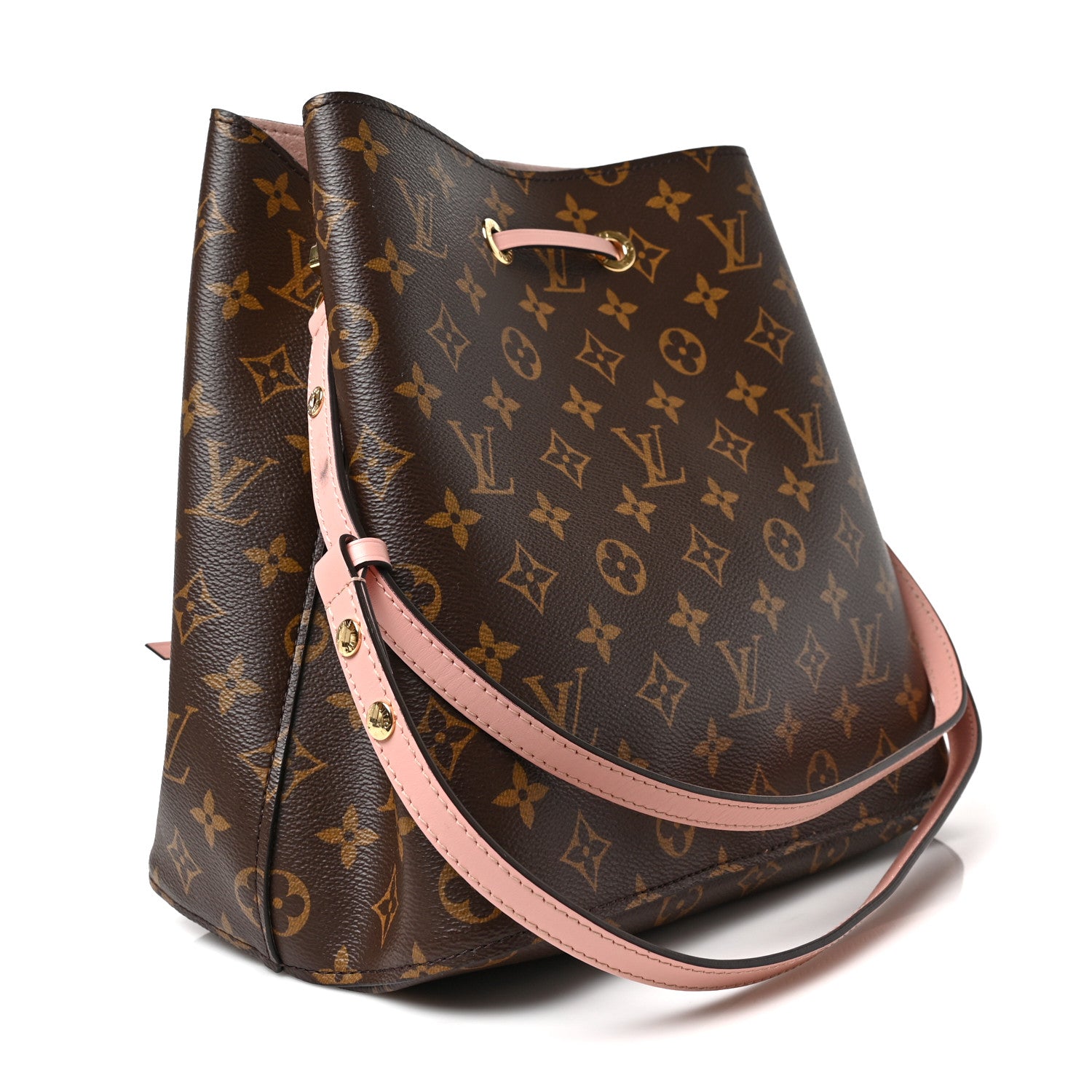 Louis Vuitton Monogram Neonoe MM Rose Poudre 3 of 8