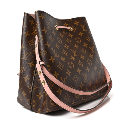 Louis Vuitton Monogram Neonoe MM Rose Poudre 3 of 8