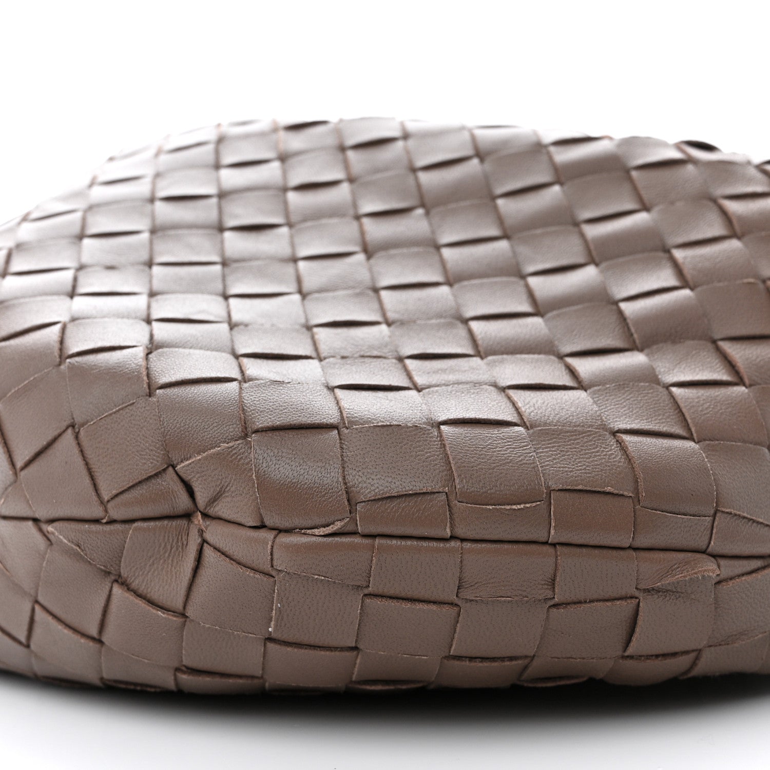 Bottega Veneta Nappa Intrecciato Teen Jodie Hobo Dark Taupe 10 of 10