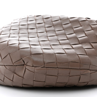 Bottega Veneta Nappa Intrecciato Teen Jodie Hobo Dark Taupe 10 of 10