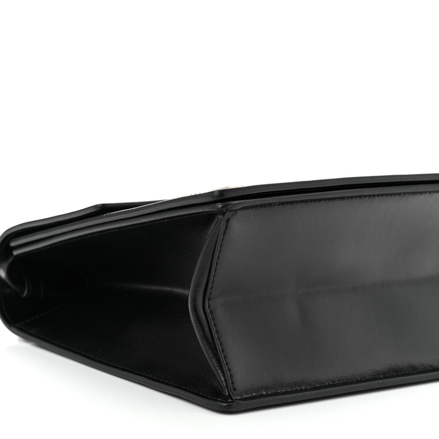 Off-White Calfskin 2.8 Jitney Bag Black 8 of 9