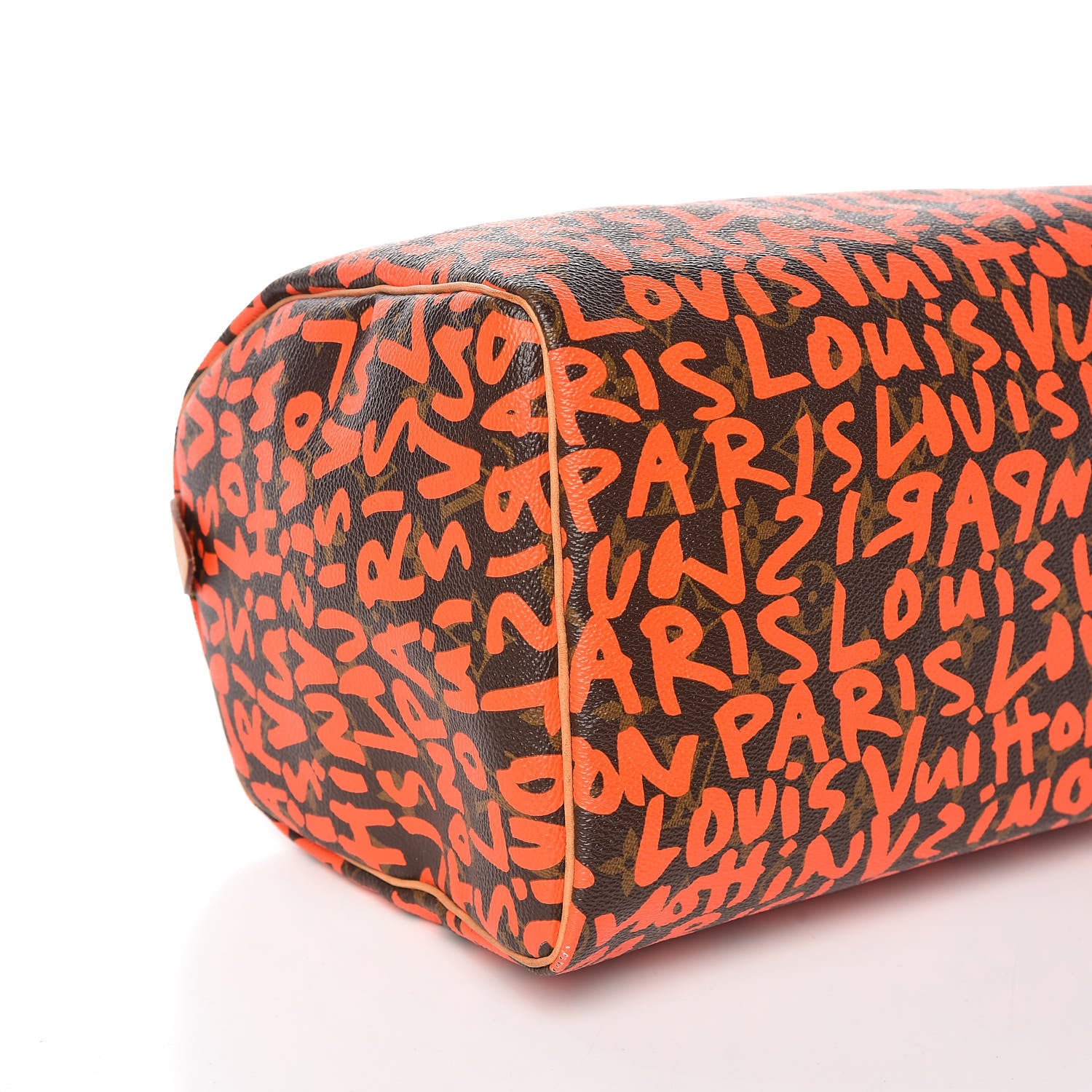 Louis Vuitton Monogram Graffiti Speedy 30 Orange 5 of 9