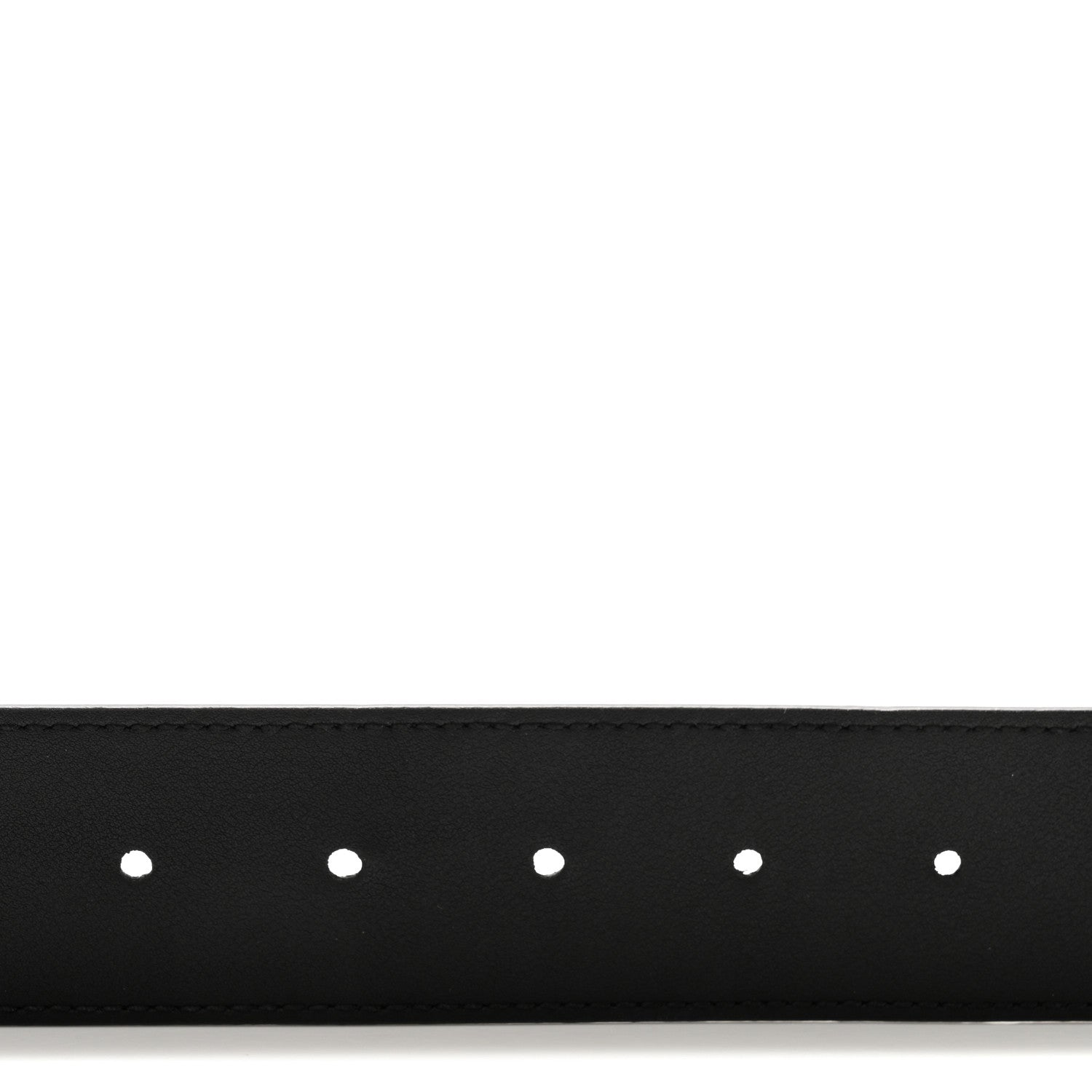 Gucci Textured Calfskin Double G 40mm Belt 95 38 Black 5 of 6