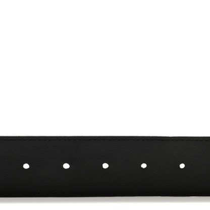 Gucci Textured Calfskin Double G 40mm Belt 95 38 Black 5 of 6