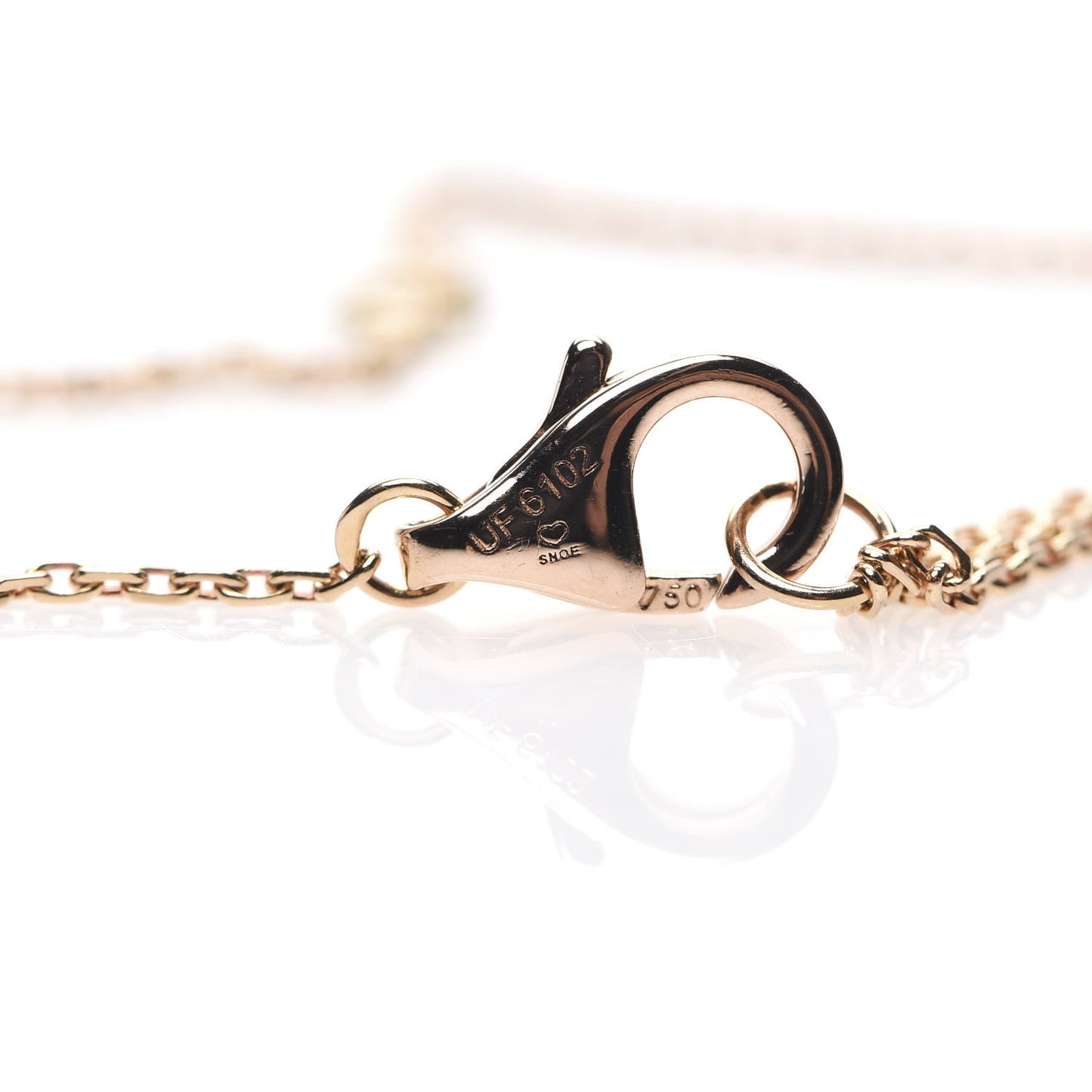 18K Pink Yellow White Gold Trinity Bracelet