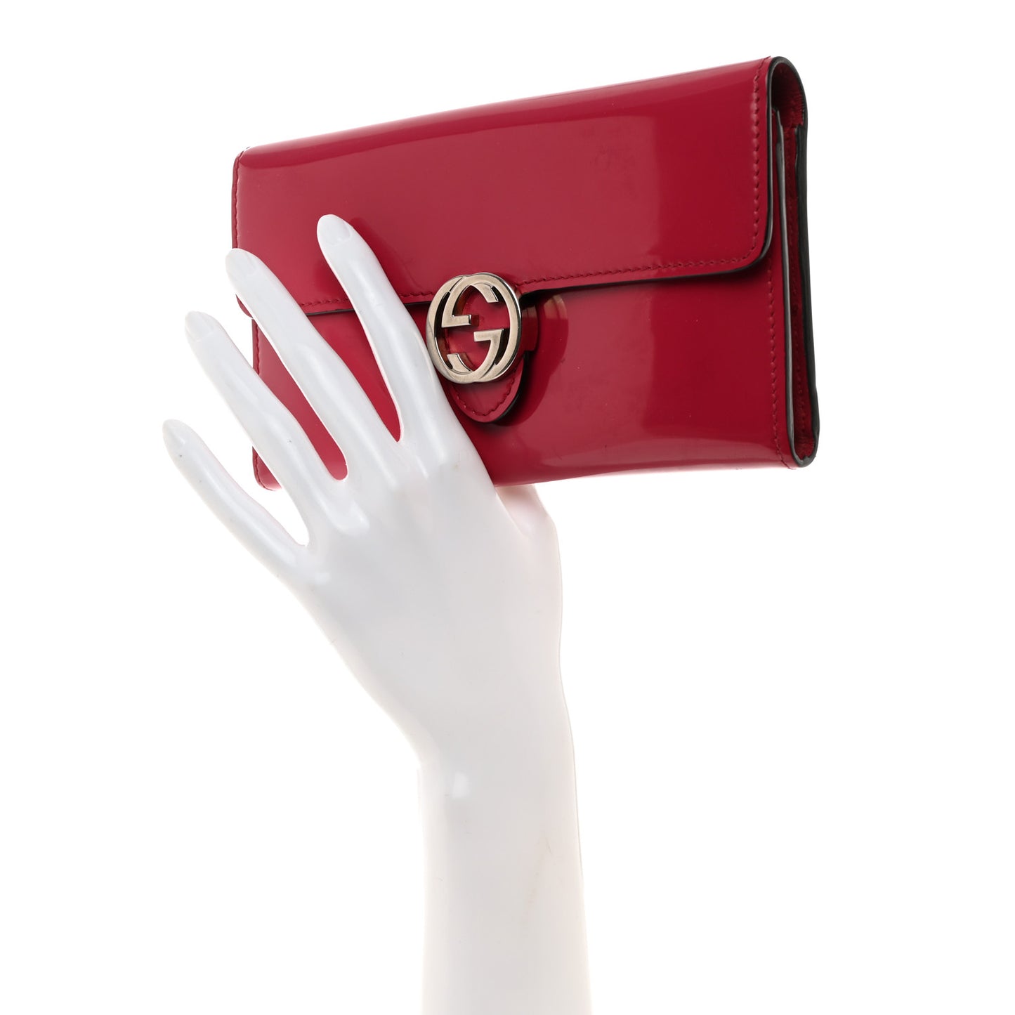 Shade Lux Calfskin Icon Continental Wallet Petunia