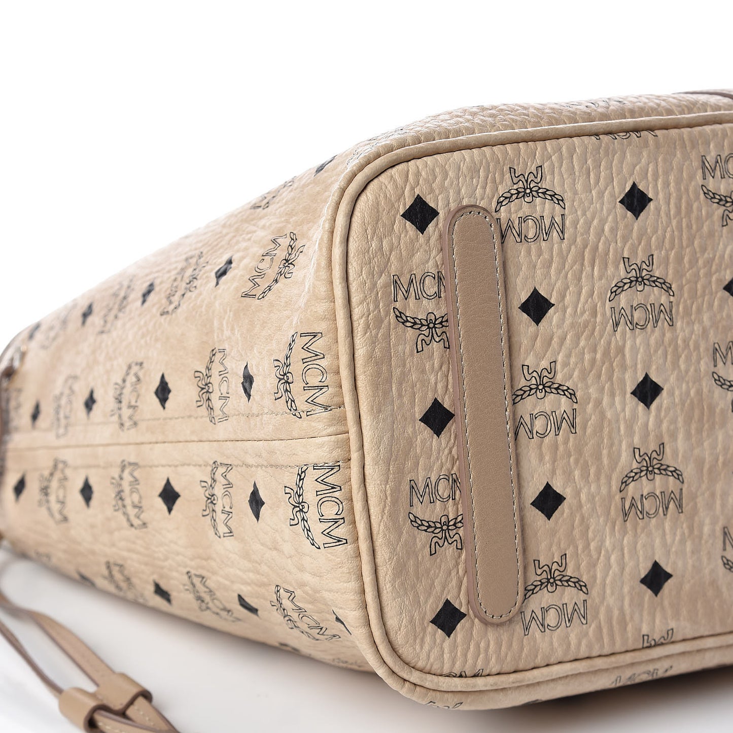 Visetos Medium Liz Reversible Shopper Tote Beige
