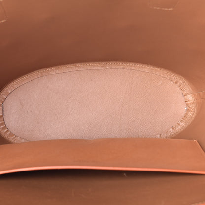 Mansur Gavriel Calfskin Daisy Triangle Tote Camello 5 of 8
