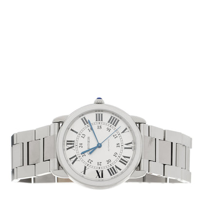 Cartier Stainless Steel 36mm Ronde Solo Automatic Watch 2 of 5