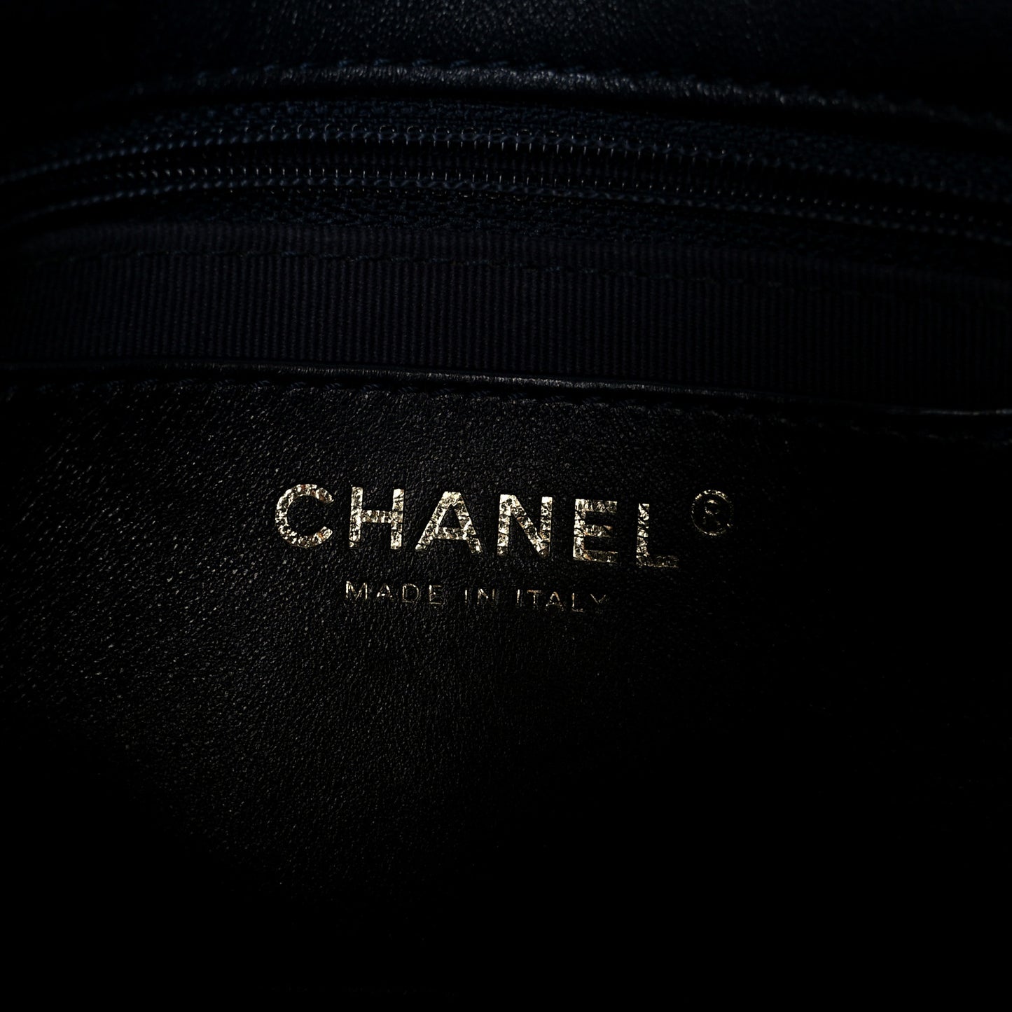 Lambskin Quilted Small Funky Town Flap Blue