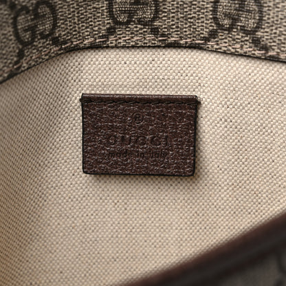 Gucci GG Supreme Monogram Neo Vintage Web Belt Bag Brown 6 of 12