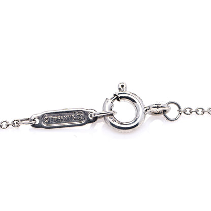 Tiffany Sterling Silver Letters Lariat Necklace 3 of 5