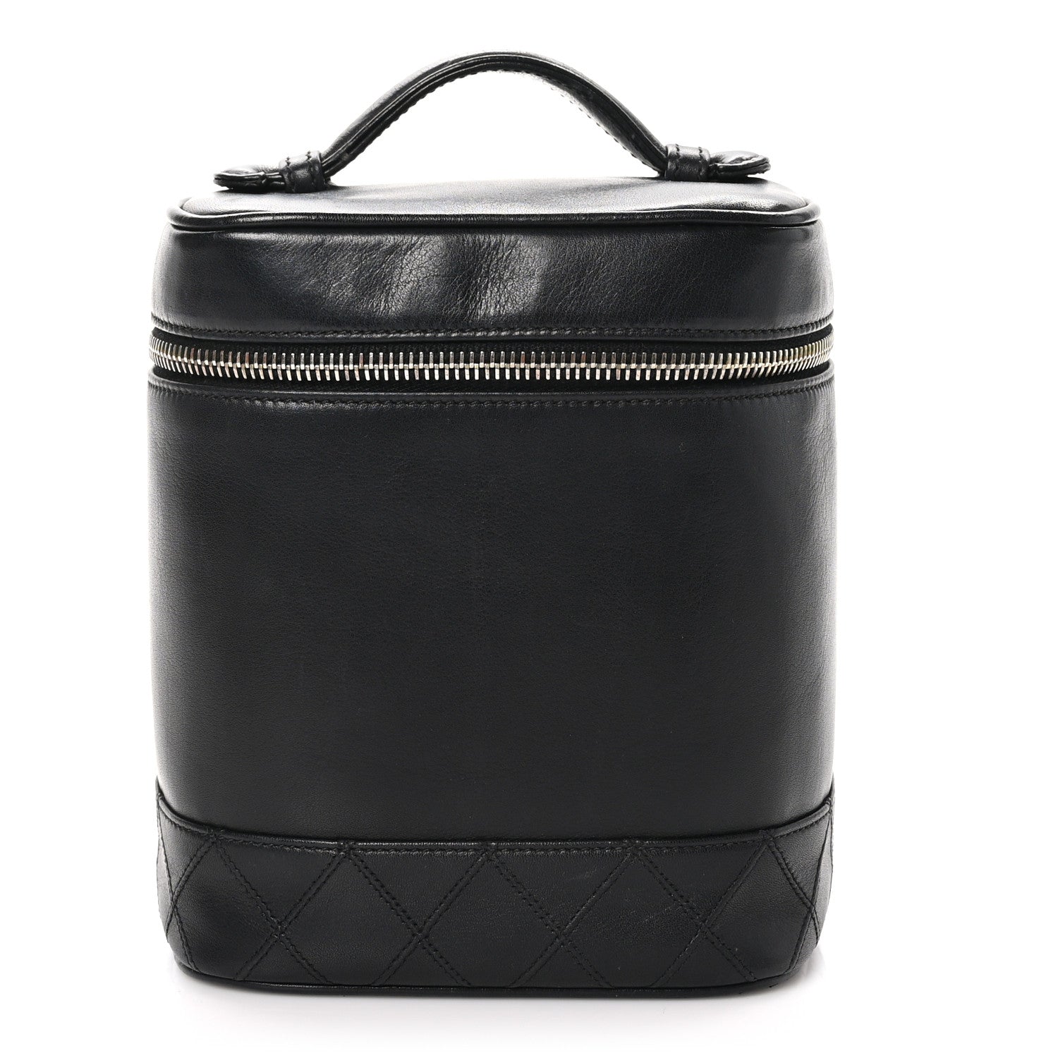 Chanel Lambskin Vanity Cosmetic Bag Black 1 of 12