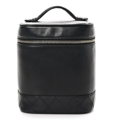 Chanel Lambskin Vanity Cosmetic Bag Black 1 of 12