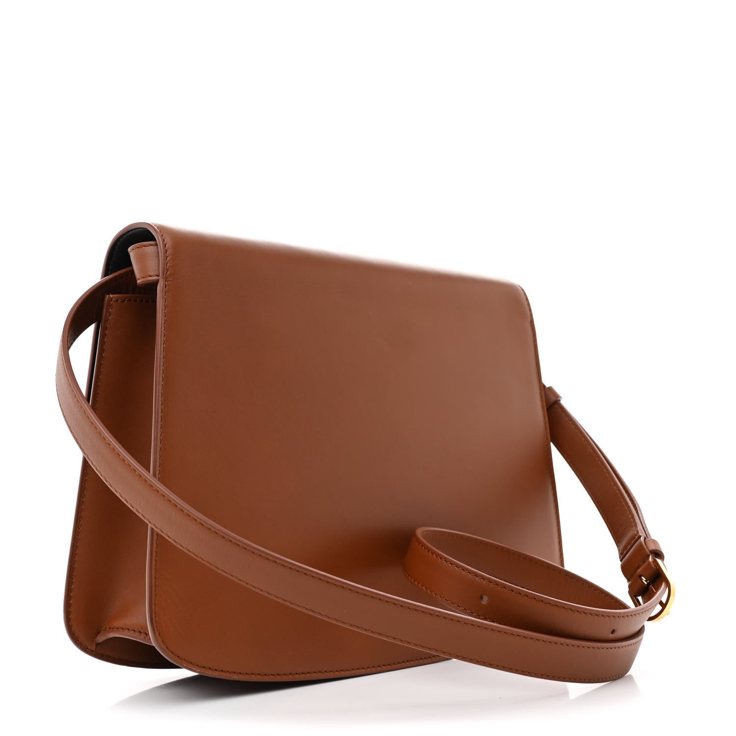 The Row Sleek Calfskin The Sofia 10 Crossbody Twany 3 of 9