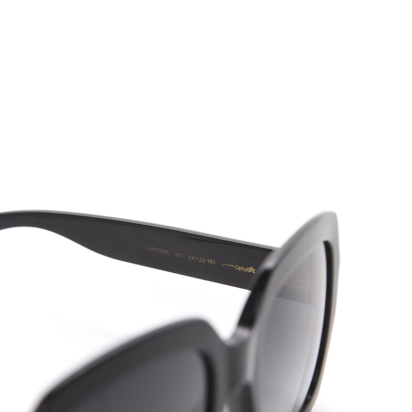 Oversized Square GG0036S Sunglasses Black