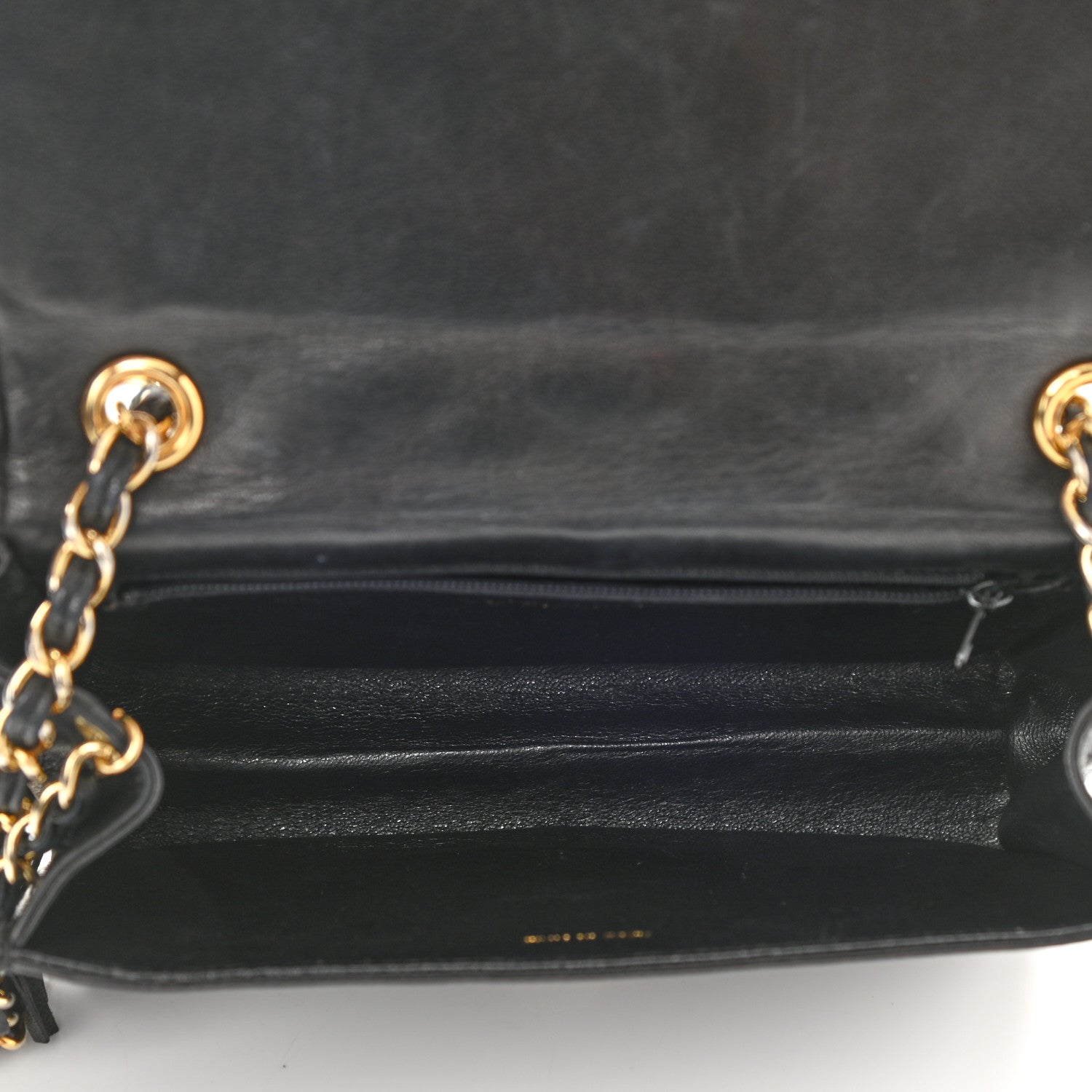 Chanel Lambskin Small Tassel Single Flap Black 5 of 12