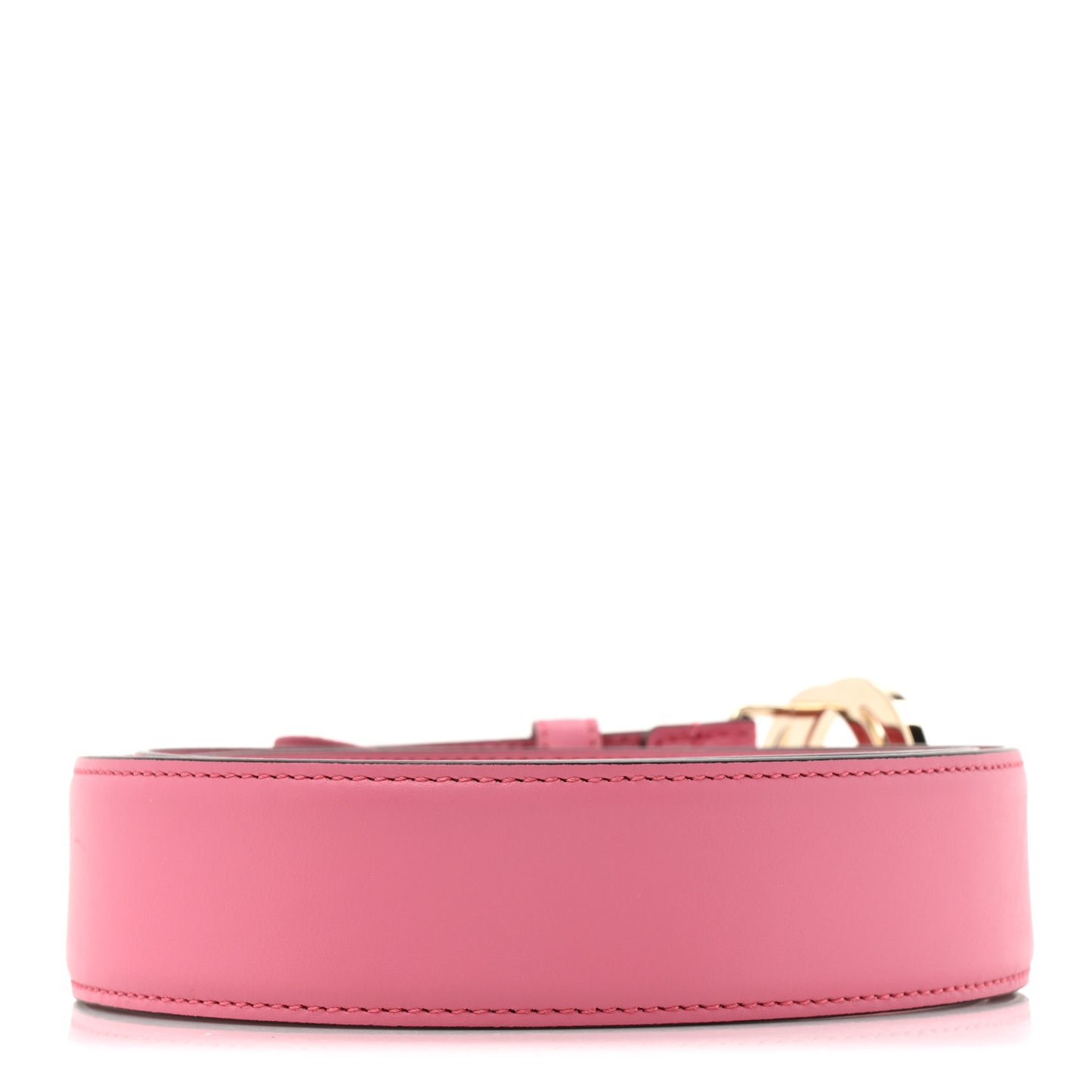 Moon Calfskin Interlocking G 37mm Belt 90 36 90 36 Glossy Pink