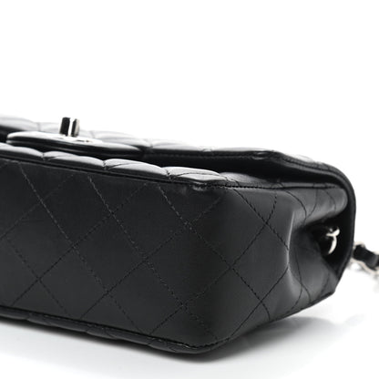 Chanel Lambskin Quilted Mini Rectangular Flap Black 7 of 9