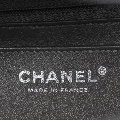 Chanel Lambskin Quilted Maxi Single Flap Grey 6 of 12