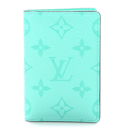 Louis Vuitton Taigarama Pocket Organizer NM Miami Green 1 of 8